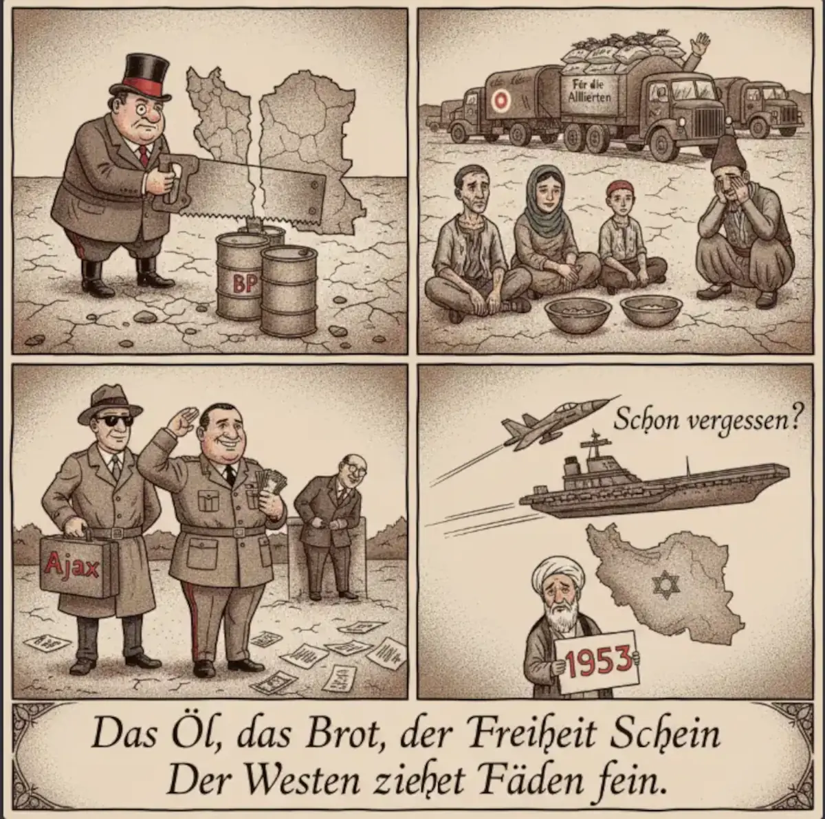 Iran Geisel der Geschichte