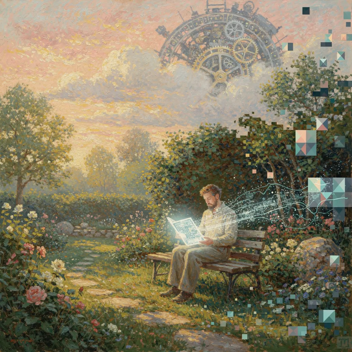 Der Querdenker im Garten